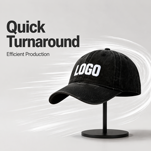 Wholesale Custom Embroidered Logo Washed Baseball Cap – Blank <b>Dad</b> <b>Hat</b>, Cotton Adjustable Snapback for Promotional Branding - Product Image 3