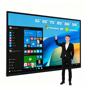<span class=keywords><strong>Pizarra</strong></span> Interactiva Táctil Inteligente Móvil para Escuelas de 65 y 75 Pulgadas, Pantalla Educativa, Panel Interactivo, <span class=keywords><strong>Pizarra</strong></span> Blanca, Precio de <span class=keywords><strong>Pizarra</strong></span> - Product Image 1