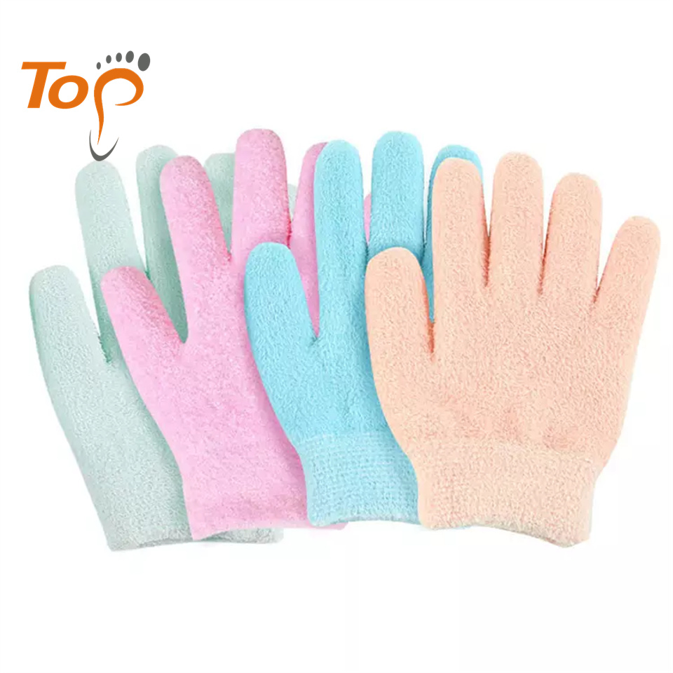 Красивые увлажняющие охлаждающие гелевые Спа Перчатки для сухой кожи