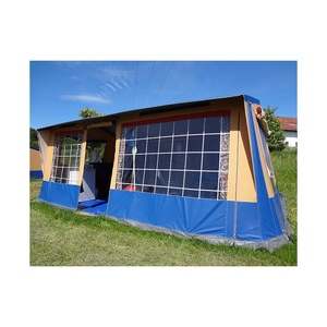 Tende <span class=keywords><strong>Bungalow</strong></span> di Lusso <span class=keywords><strong>in</strong></span> Tela con Struttura <span class=keywords><strong>in</strong></span> Acciaio Impermeabile per Quattro Stagioni, con Due Camere da Letto - Product Image 3
