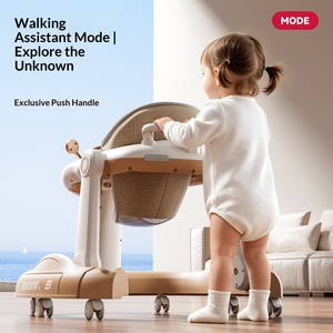 Marche-bébé en plastique pour enfants de 1 an, poussette pour enfants de 7 à 18 mois, voiture jouet - Product Image 4