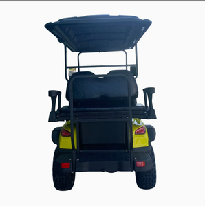 Voiturette de golf électrique 4 roues surélevée, homologuée pour la route en Chine, 2-8 places, batterie lithium, pour la chasse/le tourisme, 24 km/h, charge 300 kg, moteur 400W - Product Image 4