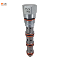 Katup Pembagi/Penggabung Aliran Kartrid Hidrolik Sun Hydraulics FSCA-XAN T-31A Tipe Tertutup Tengah 350 Bar 30 L/mnt Industri