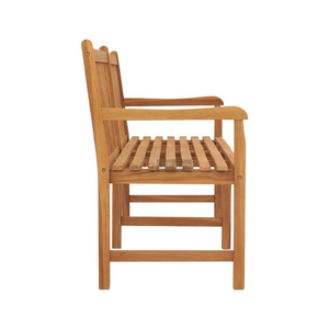 Chaise de jardin Welfore : Améliorez votre vie en plein air avec un artisanat en teck de qualité, offrant confort, durabilité et un attrait classique pour la salle à manger. - Product Image 3