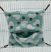 Sac de couchage pliable et portable pour animaux de compagnie, style enveloppe, en flanelle, motif dessin animé, carré, moderne et chaud, pour chats et chiens de petite taille - Grande vente
