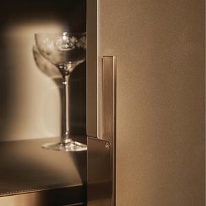 High End Modern Italian Stainless Steel Wine Kitchen Cabinets Luxury <b>Storage</b> 3 Drawers Home Living Room Vis-bg2502 Buffet - Product Image 5