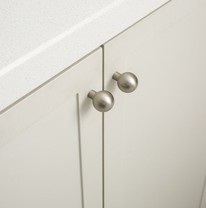 Matte Silver Zinc Alloy Cabinet Handles for Wardrobe Kitchen Cabinet Shoe Cabinet Bathroom Vanity Drawers - Product Image 6
