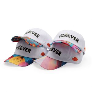 Casquettes de baseball pour hommes, non structurées, avec logo personnalisé imprimé sur la visière, style Dad Hat - Product Image 1