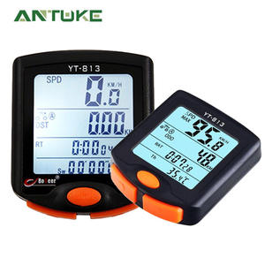 Ordinateur de vélo Bogle YT 813, compteur de vitesse numérique filaire avec écran LCD et rétroéclairage pour le cyclisme - Product Image 4