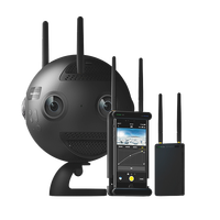 Caméra d'action VR 360 degrés Insta360 Pro 2 4K, grand angle 170°, écran 2 pouces, capteur CMOS F/2.0, batterie au lithium, vlog