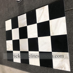 دالتون Waterjet أرضية رخامية مصقولة بسطح الشطرنج ميدالية رخامية نفاثة للماء للردهات والمدخل - Product Image 2