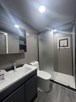Maison Mobile Pliable De Luxe à 3 Chambres Extensible en Acier de 20/40 Pieds, Type Conteneur pour Hôtels avec Terrasse et Salon Privé