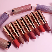 Rouge à lèvres Yarlady Velvet Matte Chemical Peach Orange, format échantillon 3,5g, waterproof, longue tenue, hydratant, cruelty-free, avec fiche de données de sécurité (FDS)