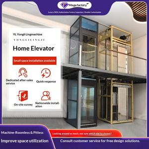 Ascenseur domestique hydraulique compact pour villas, greniers et maisons auto-construites, intérieur et extérieur, deux à trois étages - Product Image 5