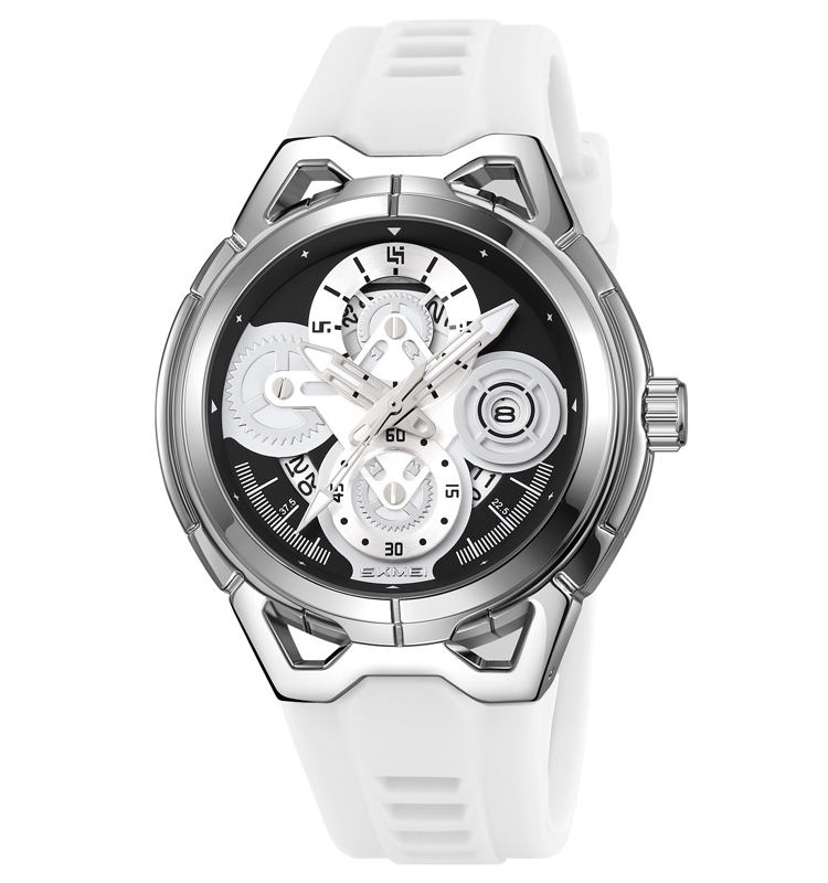 สีเงิน/สีขาว