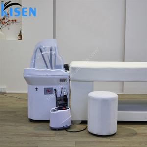KISEN Modern Design Multiple Shower Heads Spa Shampoo <b>Bed</b> for Hair Salon Portable Sink Water Therapy Circulation Shampoo <b>Bed</b> - Product Image 4