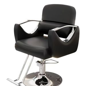 Chaise de barbier professionnelle moderne en métal avec fonction de massage hydraulique pour salons de coiffure, gymnases et utilisation en extérieur - Product Image 5