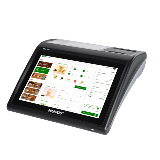 Mini Pos RK3568/4GB/ 64GB/ Built in 2D Scanne/ 58mm Thermal Printer/ Built-in NFC Module Pos Machine