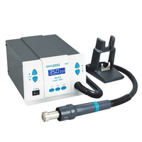 Station de soudage à air chaud électronique haute puissance QUICK 861DW 1000W pour la réparation de téléphones portables et les travaux de soudage