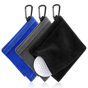 Serviette de golf en microfibre tissée double couche épaissie pour le nettoyage des queues de golf, très absorbante et à séchage rapide, vente en gros pour l'extérieur - Product Image 2