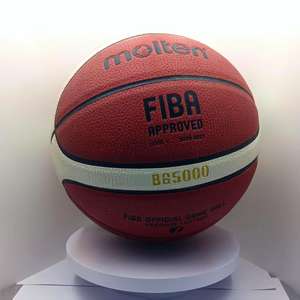 Balón de Baloncesto de Alto Rendimiento para Interiores y Entrenamiento, Control de Humedad para Prácticas de Equipos de Élite y Sesiones de Gimnasio - Product Image 1