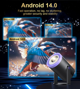 โปรเจคเตอร์พกพา JUNUO Turn1 720P HD ระบบ Android 14 ขนาดเล็ก ดีไซน์ทรงลูกบาศก์กะทัดรัด พร้อม Wi-Fi 6 สำหรับใช้งานในบ้าน - Product Image 3