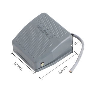 TFS-201 สวิตช์เท้าเหยียบ 220V/380V 3A แบบรีเซ็ตอัตโนมัติ พร้อมสายไฟยาว 2 เมตร สวิตช์ SPST แบบอิสระ - Product Image 4