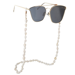 Cadena para <span class=keywords><strong>Gafas</strong></span> de <span class=keywords><strong>Mujer</strong></span> con Diseño de Concha, Aleación de Zinc, Color Personalizable, <span class=keywords><strong>Correa</strong></span> Ajustable para <span class=keywords><strong>Gafas</strong></span>, Muestra Disponible - Product Image 4
