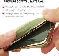 Funda Protectora de TPU Suave para Llaves de Coche, Compatible con RAV4, Camry, Prius, GT86, Accesorio para Llavero GULI