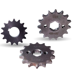 Tùy chỉnh 22 răng đơn hàng thép không gỉ bánh xích công nghiệp băng tải đôi ổ đĩa bánh xích công nghiệp bánh răng - Product Image 2