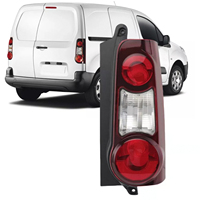 Pour Peugeot Partner 2012-2019, boîtier de lentille de feu arrière droit 9677205480