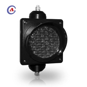 ไฟจราจร LED สีแดงเขียว ยี่ห้อ GUANGAN ขนาด 100 มม. ใช้พลังงานแสงอาทิตย์และไฟฟ้า ผลิตที่กวางตุ้ง ระบบจราจรบนถนน - Product Image 4