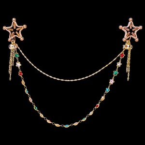 Coffret de pinces à tétons pour cadeau de Noël avec motifs cerise, œil, tournesol et étoile |   Clips de bijoux BDSM réglables pour couples - Product Image 5