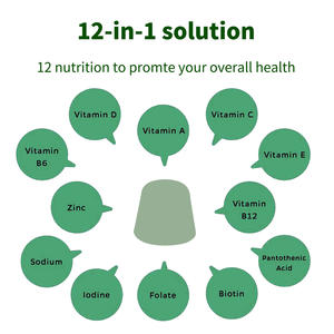 เยลลี่วิตามินสารพัดประโยชน์ที่มีส่วนผสมที่ดีต่อสุขภาพสำหรับผู้หญิงเยลลี่พลังงานขนมสมุนไพรเพื่อปรับปรุงผิวของผู้หญิง - Product Image 2