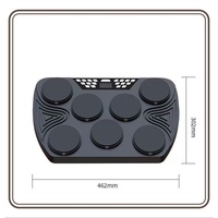 Portable Children's Adults' Beginner Electronic Drums ABS+Silicone Material Drum Skin Simulation
