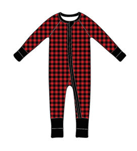 Yihui baju monyet bayi musim panas, piyama kasual uniseks dua arah ritsleting berbagai cetakan untuk bayi kecil - Product Image 6