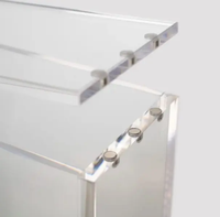 Boîte de Rangement Acrylique Transparente de Haute Qualité pour Dresseur d'Élite, Boîte de Rappel de Cartes de Jeu ETB Acrylique avec Couvercle Magnétique