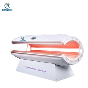 Changbei Commercial-Grade Full-Body Red Light Tanning Bed Vertical <strong>Solarium</strong> Sunbed for Beauty <strong>Salons</strong> &amp; Spas - Product Image 1