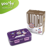 Boîte à lunch Bento en acier inoxydable Boîtes à lunch en acier inoxydable Sans BPA Pour les enfants