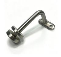Großhandel Moderne 2205 Duplex Edelstahl Verstellbare Treppengeländerhalterung für Apartment Villa Balkon Geländer