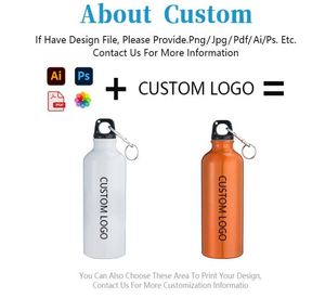 Botella de Agua Personalizada con Logotipo Promocional, Botella Deportiva de Aluminio para Exteriores con Impresión de Logotipo - Product Image 2