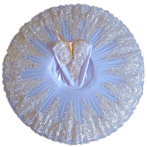 प्रतियोगिता नृत्य के लिए वयस्क लड़कियों के बैले टीटू स्कर्ट प्रदर्शन पोशाक पोशाक पोशाक - Product Image 5