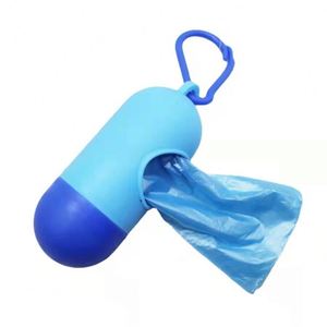 Nouveau design 2026 : Distributeur de sacs à déjections canines SIL écologique, sans parfum et mains libres, portable pour chiens, durable et écoresponsable - Product Image 1