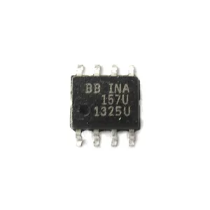 Amplificador INA157U pacote Sop-8 original genuíno, circuito integrado chip IC