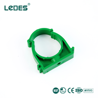 Clip de fixation pour tuyau PPR certifié ISO LEDES, support modulaire en plastique pour fixation de tuyaux d'eau PPR