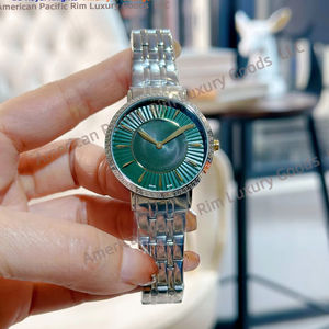 Montre à quartz de luxe originale pour femme, boîtier rectangulaire/carré/triangulaire, bracelet en acier inoxydable, mouvement Ronda, pour la mode/les affaires - Product Image 1