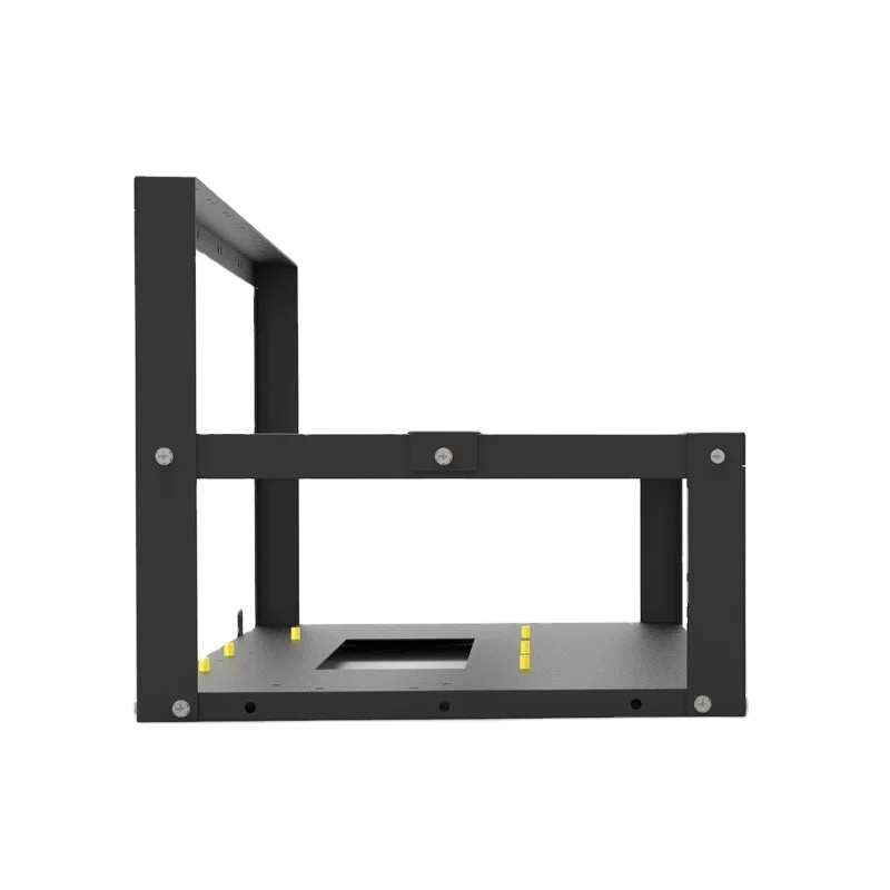 6 GPU Open шасси Фиксированный Кронштейн Студия Gpu стеллаж для выставки товаров 6/8/12 карта открыть вдвое большая мощность видеокарты шкаф охлаждения фиксированный стеллаж для выставки товаров