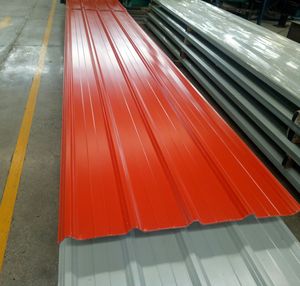 Tôles de <span class=keywords><strong>toiture</strong></span> en acier galvanisé ondulé pour les maisons au Ghana - Product Image 5