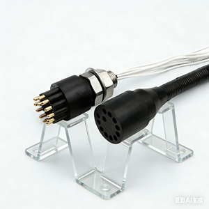 ขั้วต่อกันน้ำมาตรฐาน <span class=keywords><strong>K</strong></span>-SUBCONN SEACON 2-16 คอร์ สำหรับอุปกรณ์ใต้น้ำ หุ่นยนต์ สายเคเบิลกันน้ำ - Product Image 3