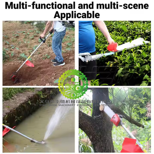 Promotion : Tondeuse à gazon thermique à moteur, 4 temps, lame unique, haute qualité, avec longue perche, pour haies et coupe-herbe - Product Image 5